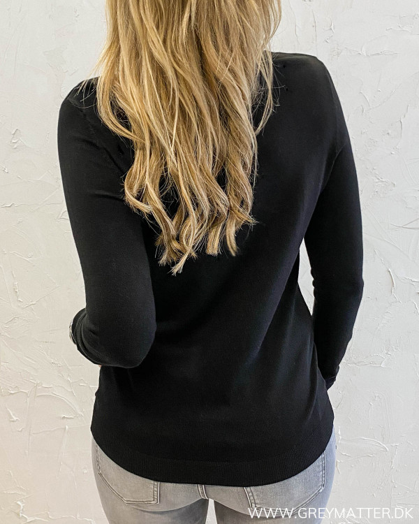 Vibolonia Black Rollneck Knit