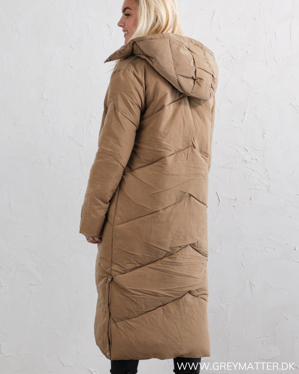 Neo Noir Taran Camel Puffer Coat