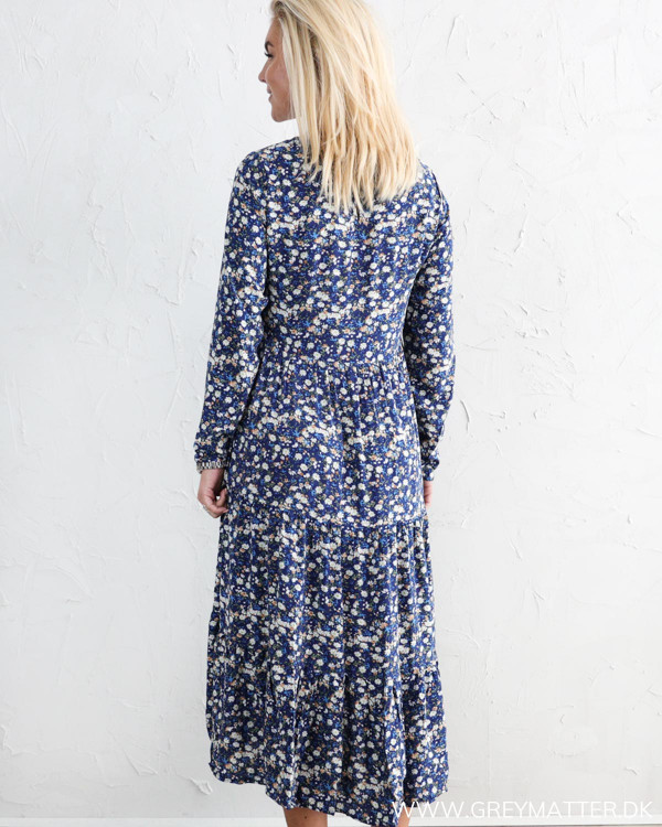 Pieces Pcsassi Maritime Longsleeve Midi Dress