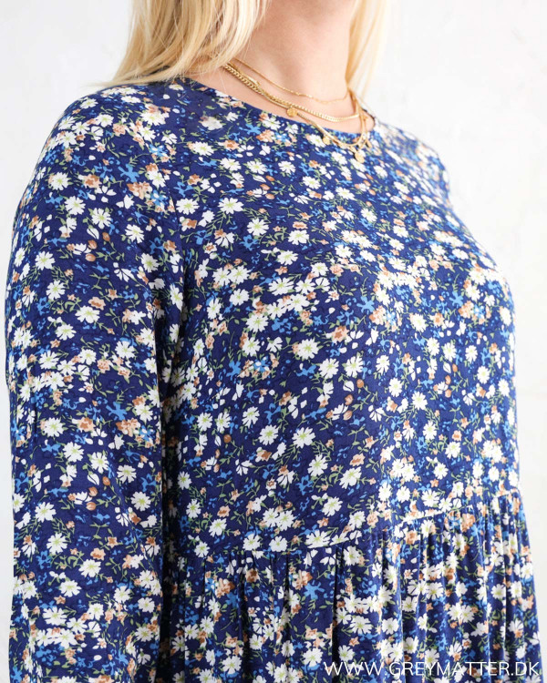 Pieces Pcsassi Maritime Longsleeve Midi Dress