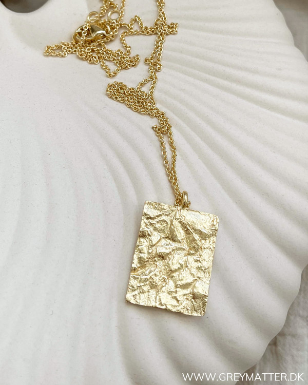 Big Golden Plated Necklace
