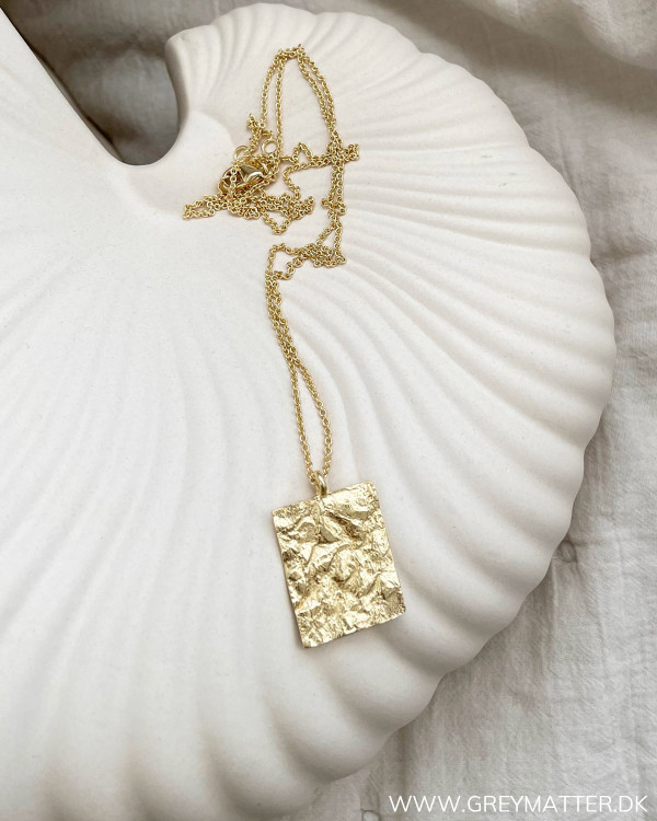 Big Golden Plated Necklace