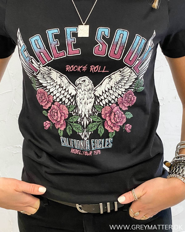 Ørne print på t-shirt