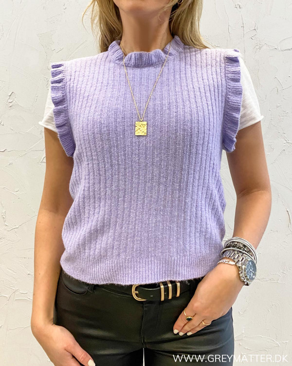 Pcsuna Orchid Bloom Knit Vest
