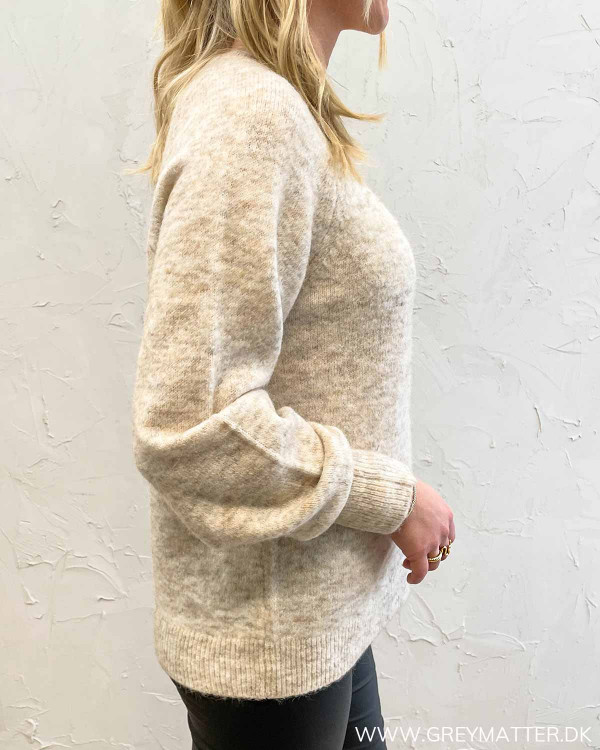 Vifunkla O-Neck Birch Knit