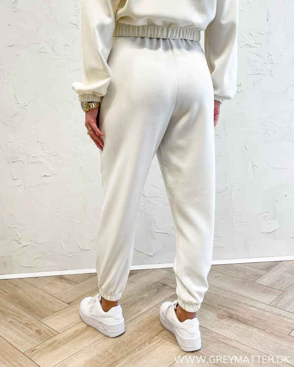 Onlscarlett Cloud Dancer Sweat Pants