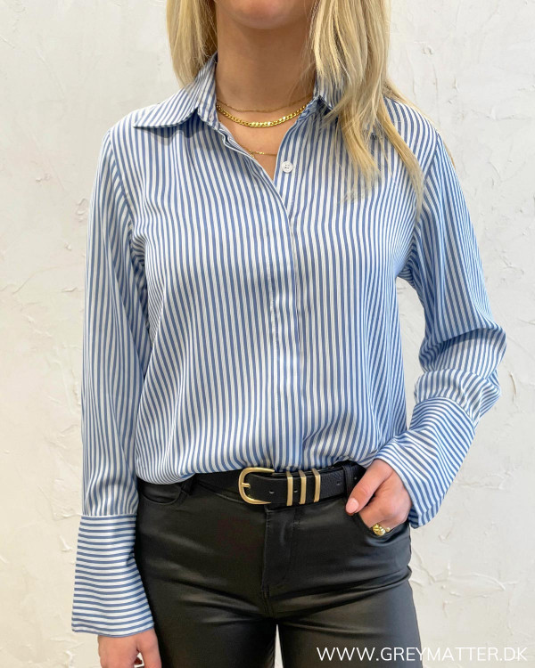 Zoe Blue Stripe Shirt