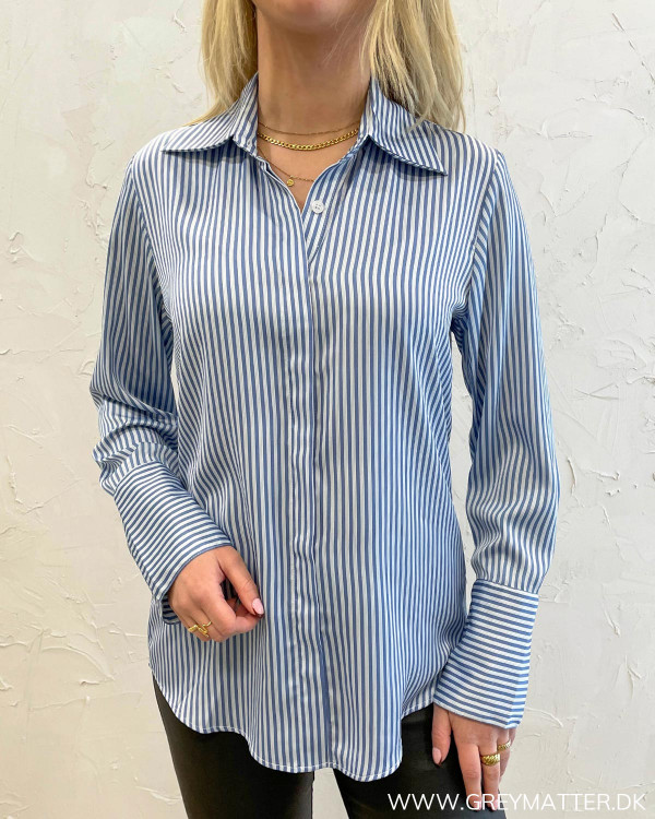 Zoe Blue Stripe Shirt