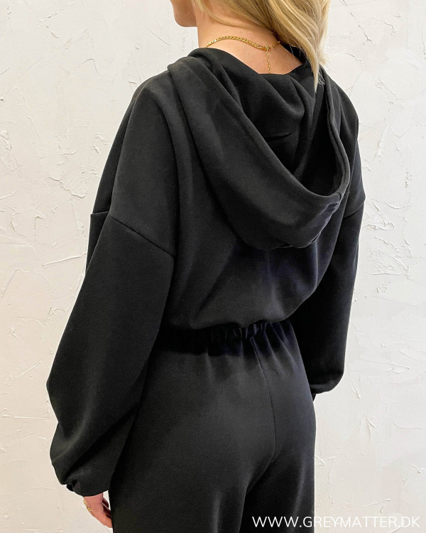 Onlscarlett Black Zip Hoodie