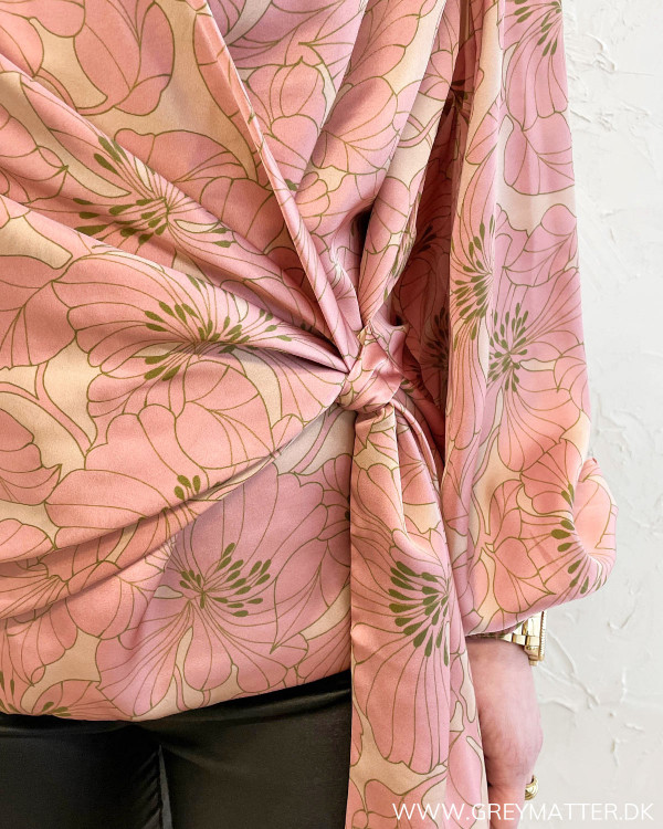 Ines Gardenia Blush Blouse