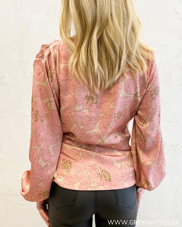 Ines Gardenia Blush Blouse