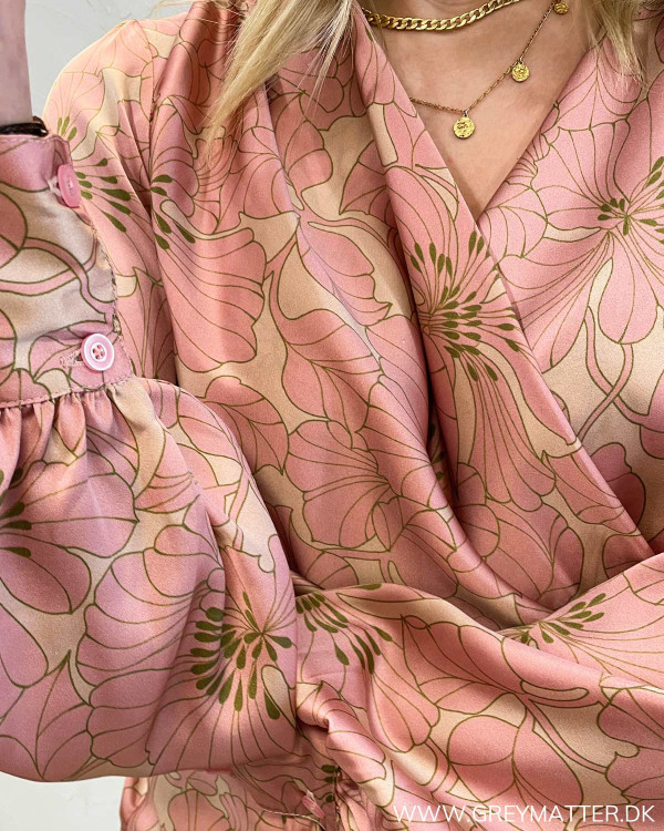 Ines Gardenia Blush Blouse