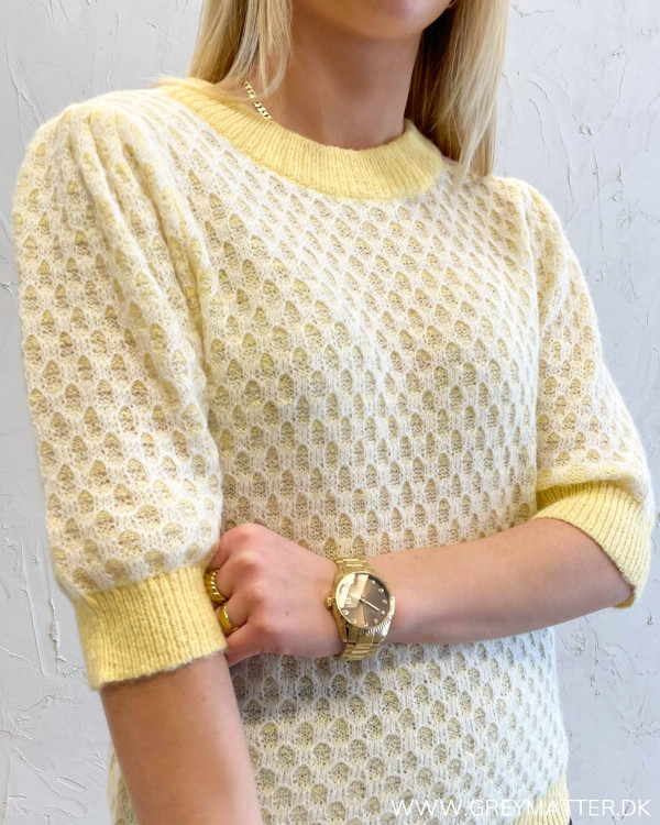 Vihoney Sunlight White Alyssum Knit