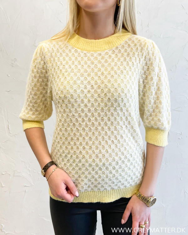 Vihoney Sunlight White Alyssum Knit