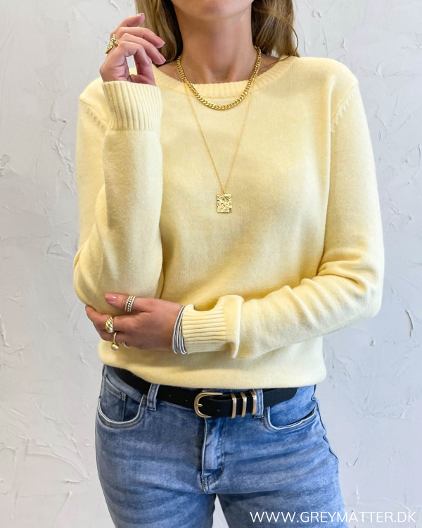 Viril Sunlight O-Neck Knit Top