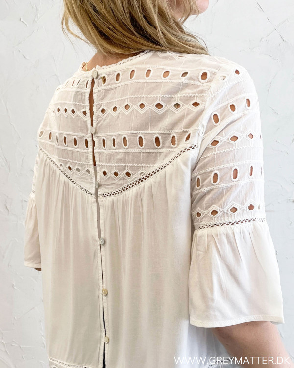 Onlirina Cloud Dancer Anglaise Blouse
