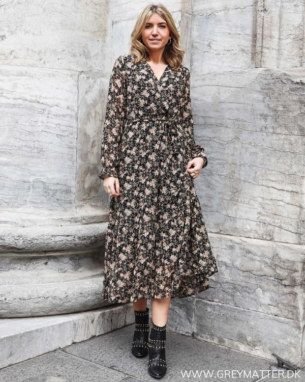 Maxi kjole set forfra