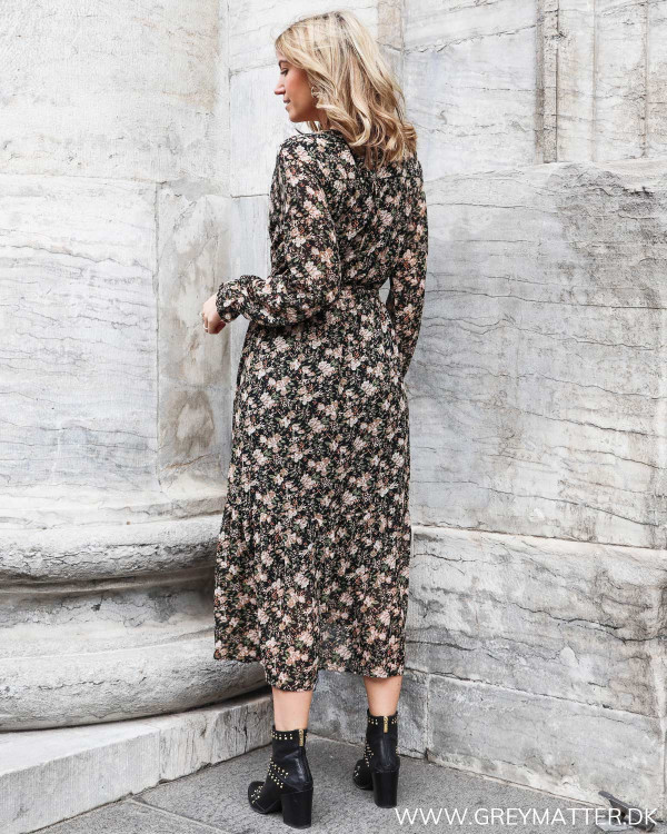 Maxi kjole set bagfra