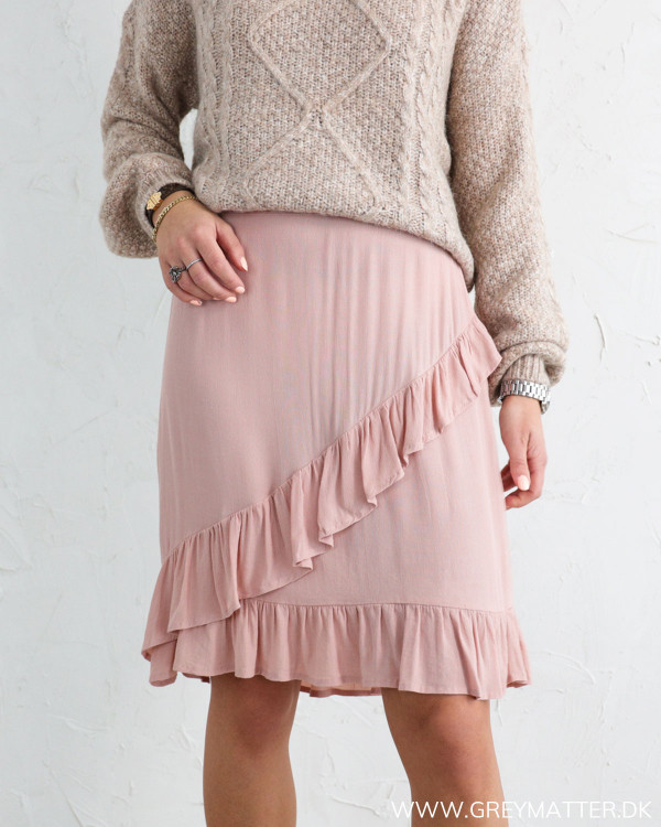 Pieces Pcflonny Misty Rose Skirt