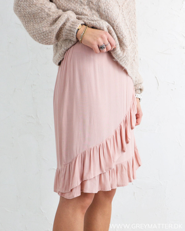 Pieces Pcflonny Misty Rose Skirt